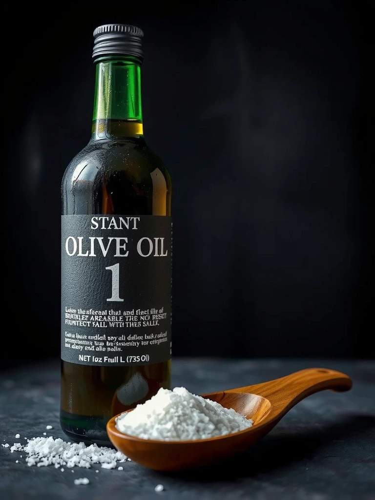 Oliwa z oliwek i sól morska